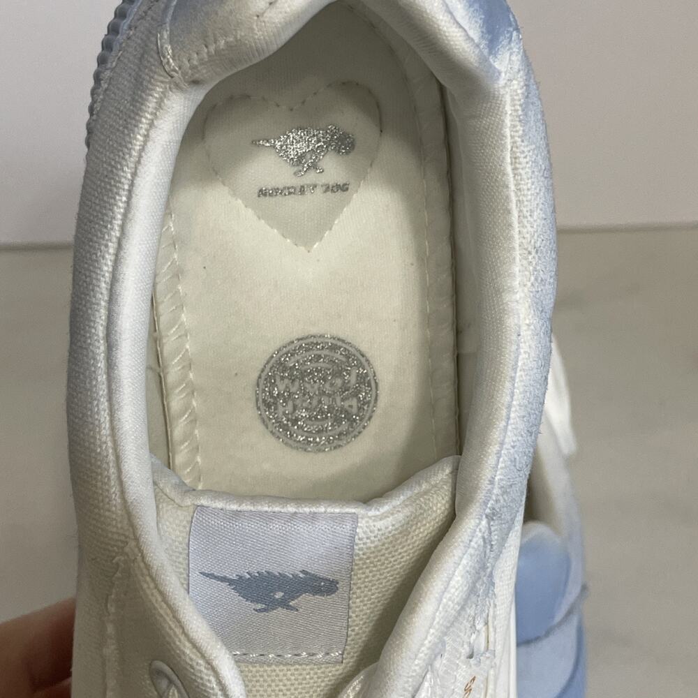 Rocket Dog Cheery Cotton Canvas Sneakers Women’s Size 11 Blue White Fade NEW - Picture 5 of 9